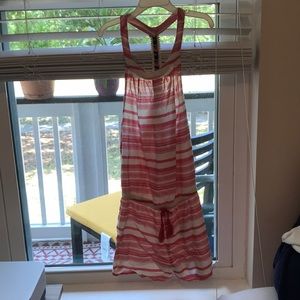 Roxy red and white striped jumper